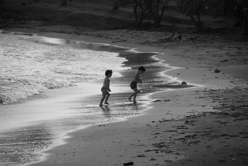 beach children